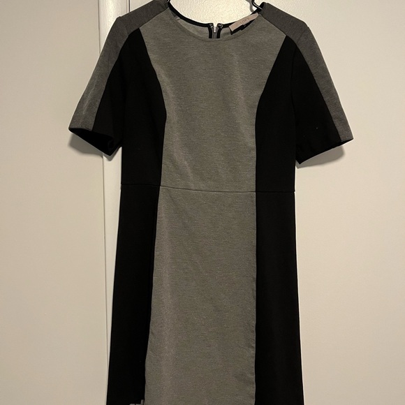LOFT Dresses & Skirts - LOFT Black and Gray Dress